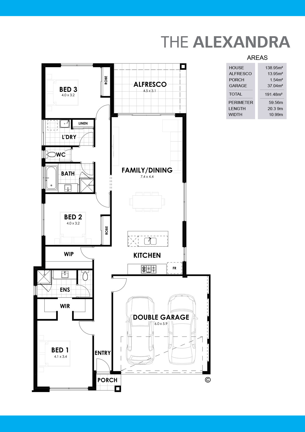 The Alexandra Floorplan