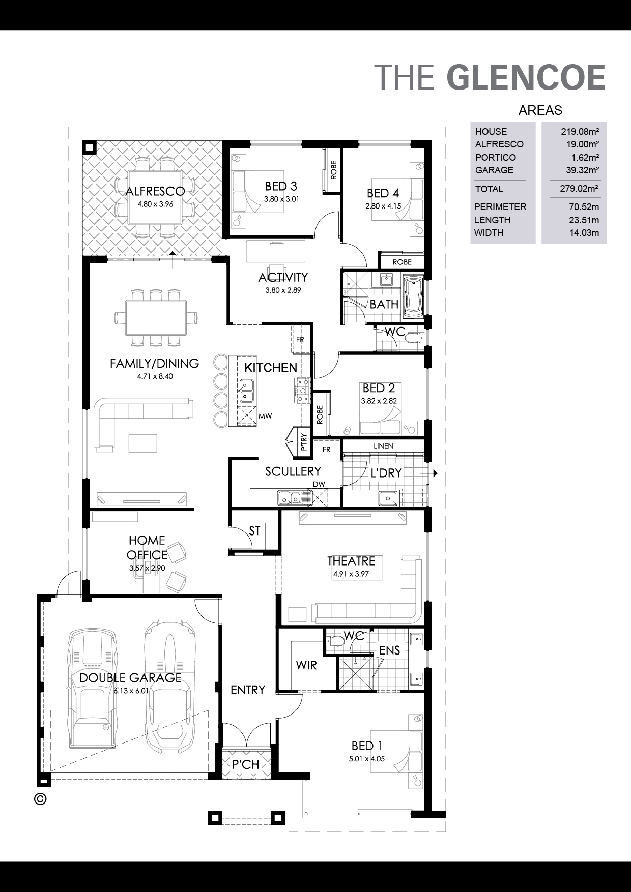 The Glencoe Floorplan