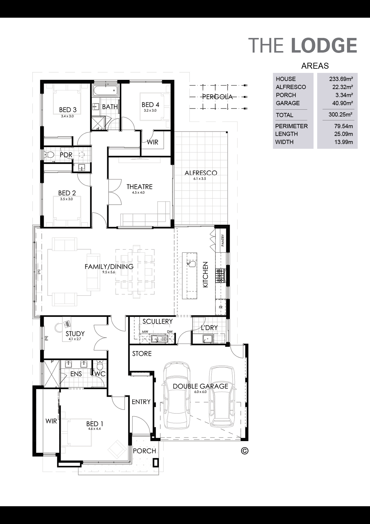 The Lodge Floorplan