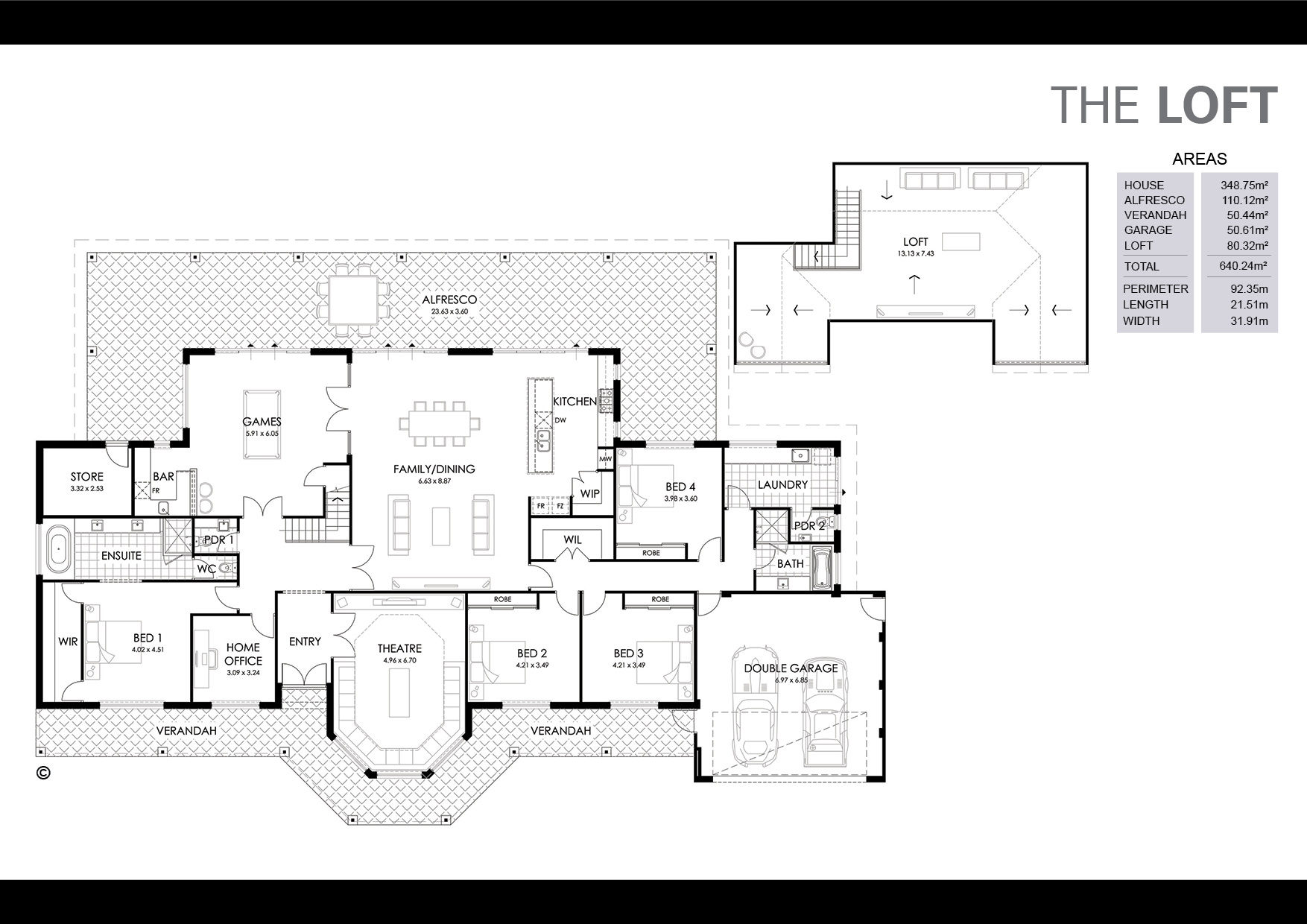 Country Living, City Convenience Floorplan