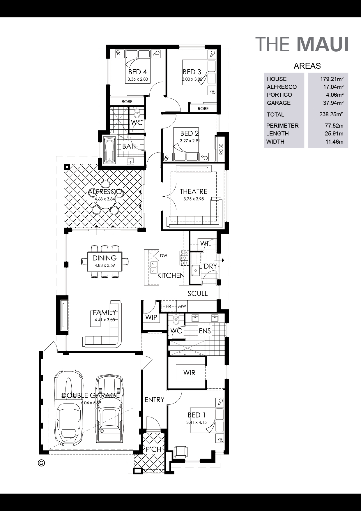 The Maui Floorplan