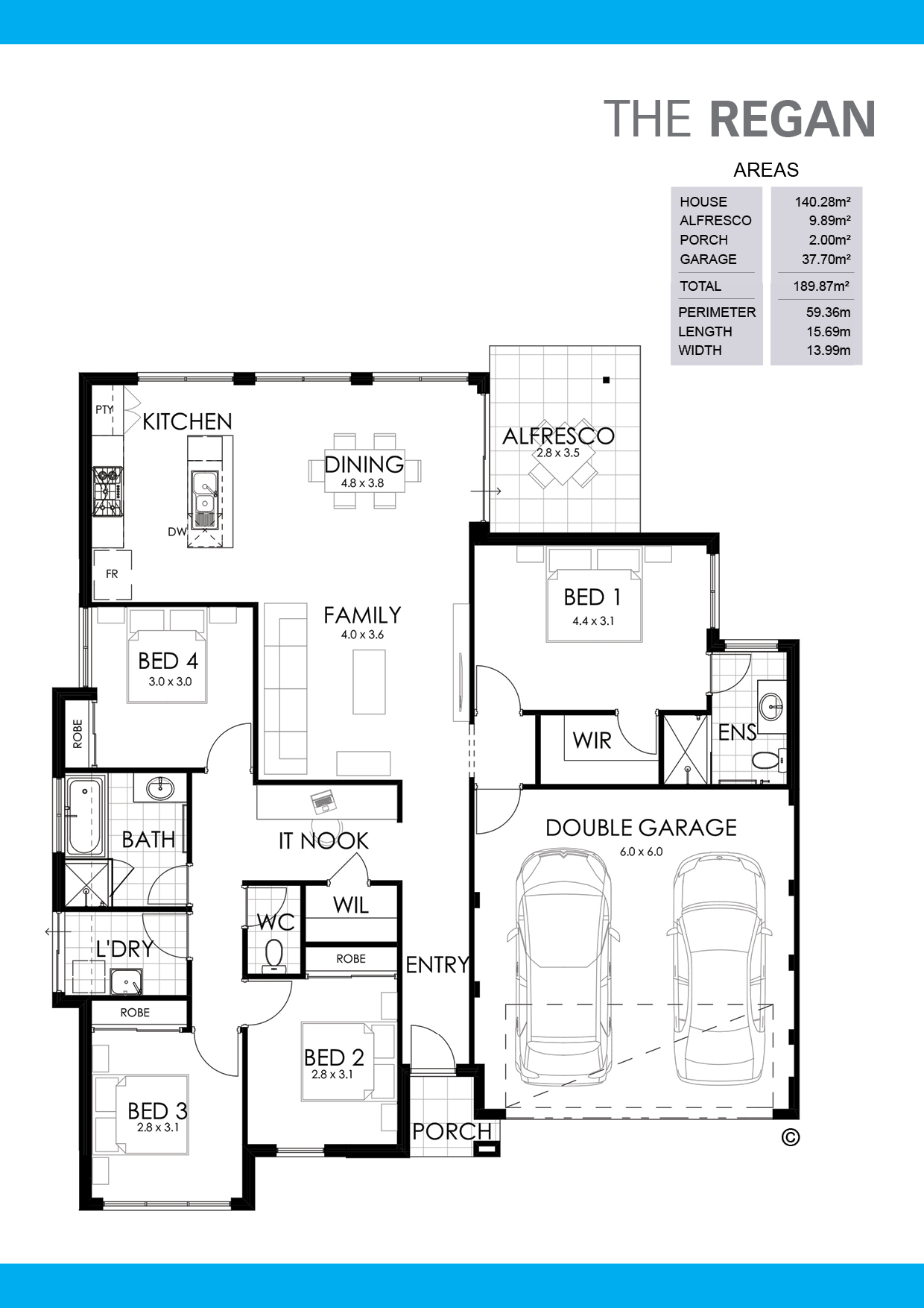 The Regan Floorplan
