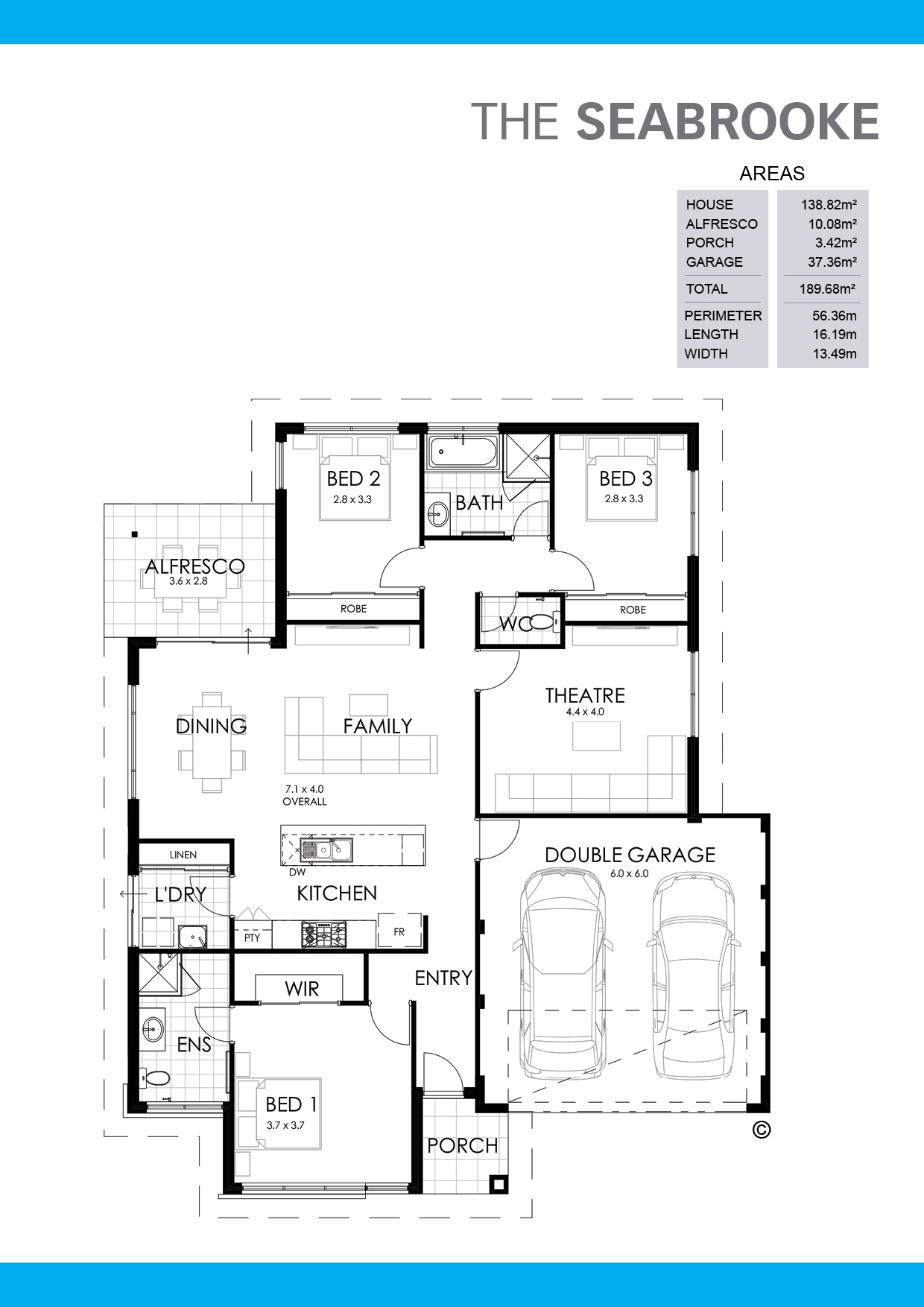 The Seabrooke Floorplan