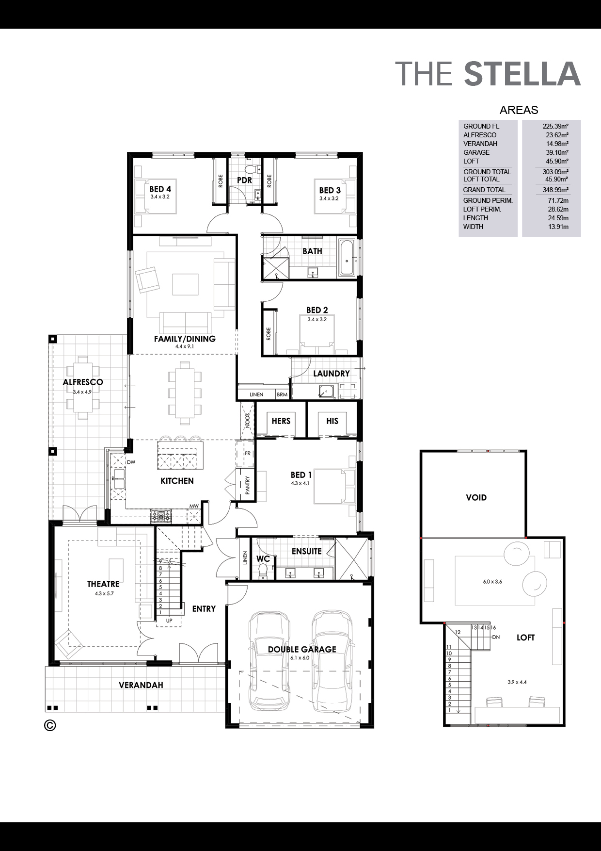 The Stella Floorplan