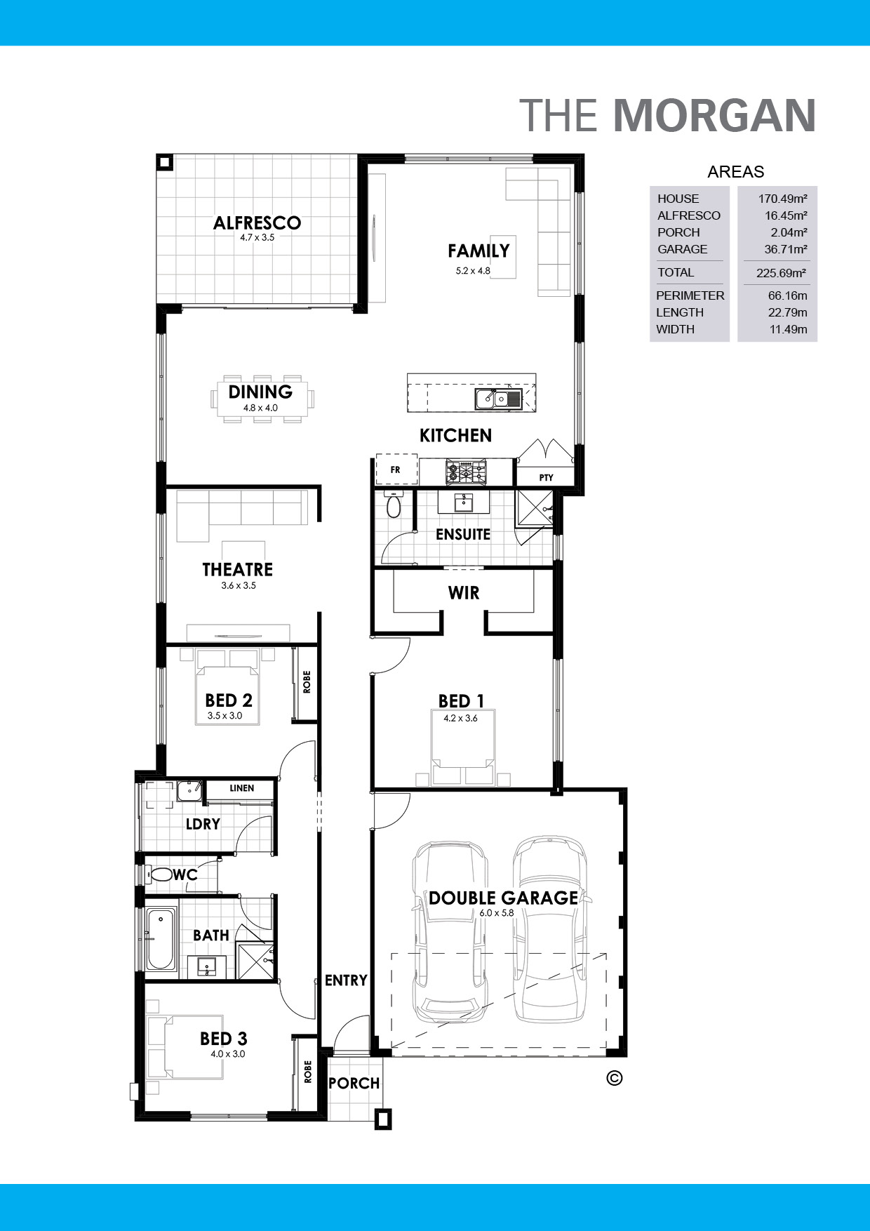 The Morgan Floorplan