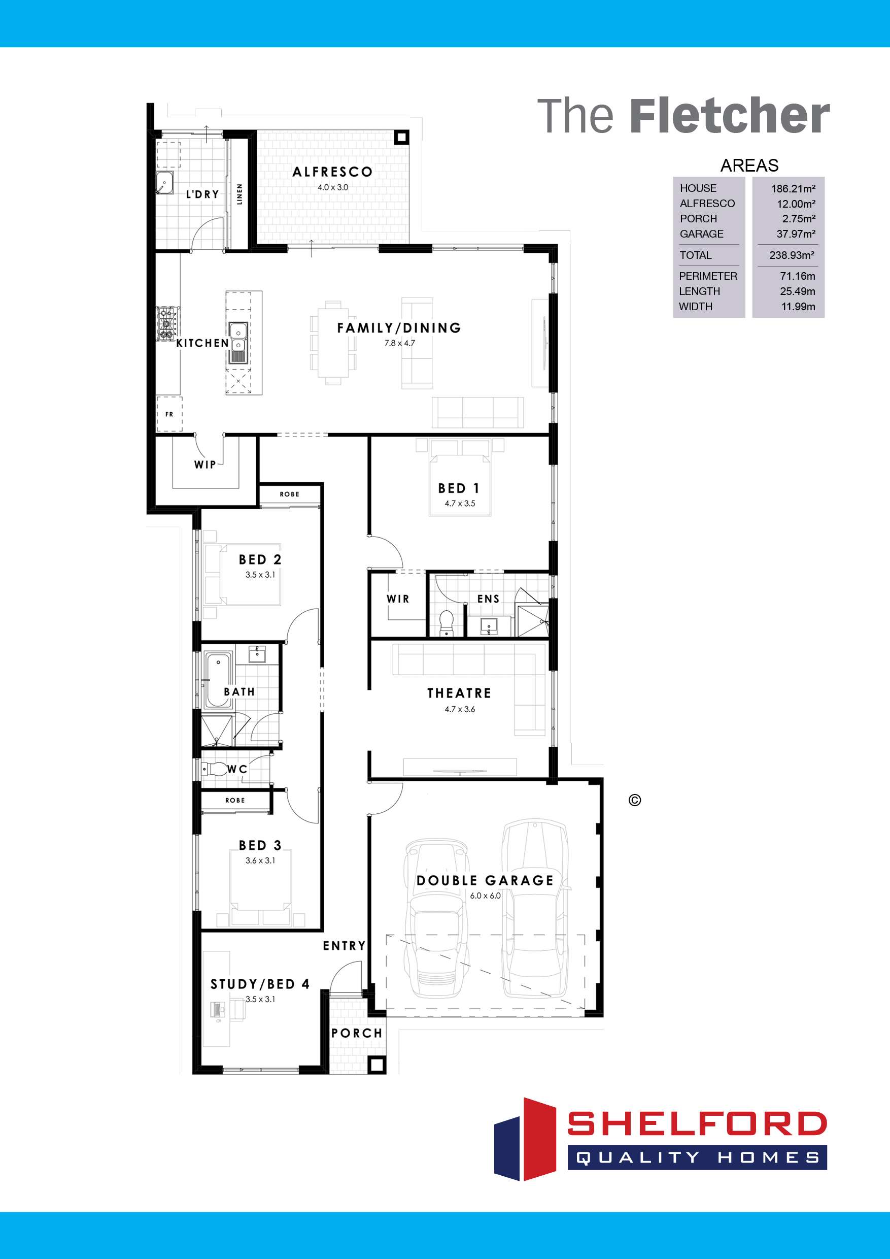 The Fletcher Perth Home Builders Shelford Quality Homes Perth