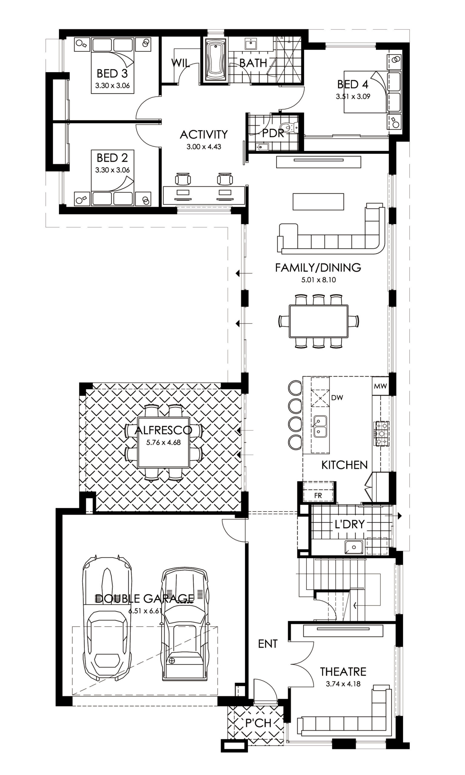 The Oriana Home Design | Perth Home Builders | Shelford Quality Homes ...