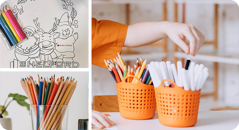 Blog1 image 3 Children colouring Shelford Christmas printable sheets